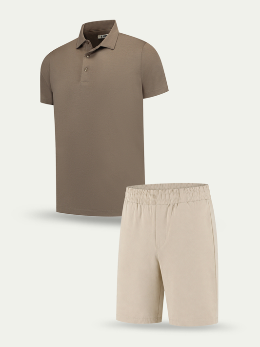 Lux Summer Set - Mocca / Beige