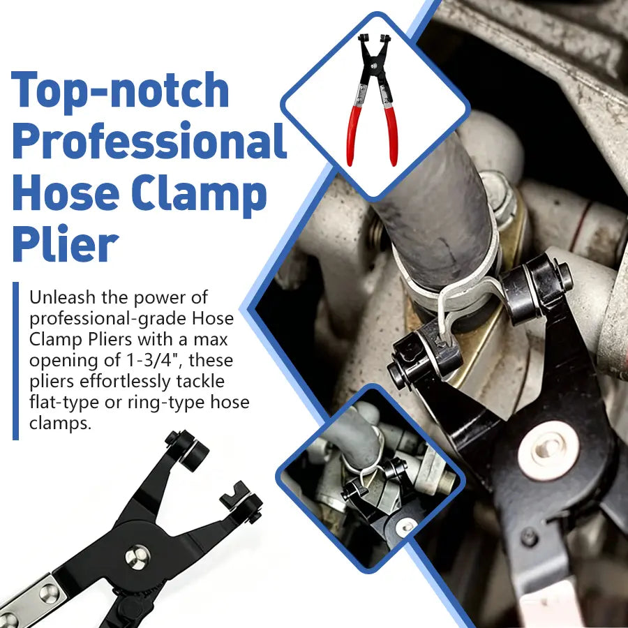 9PCS Hose Clamp Pliers Set for Automotive and Water Hoses