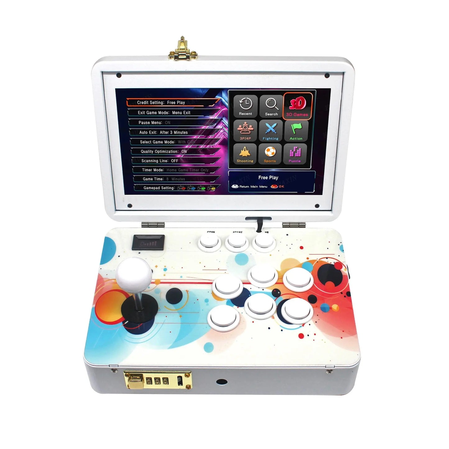 9800 in 1 Hand-held Portable Arcade Game Console