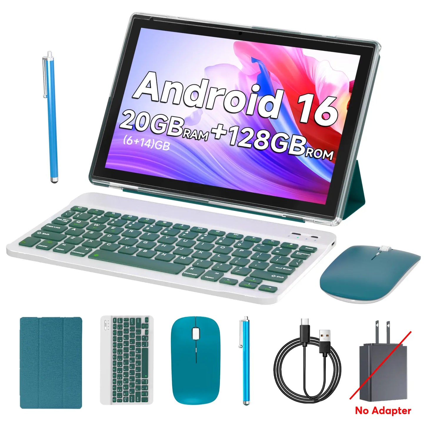 SummerWins 10.1-Inch Android 16 Tablet with Accessories