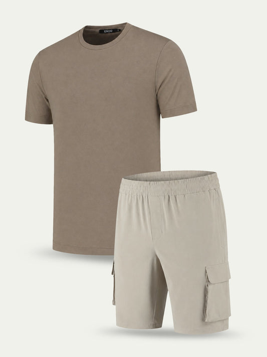 Essential Summer Set - Mocca / Beige