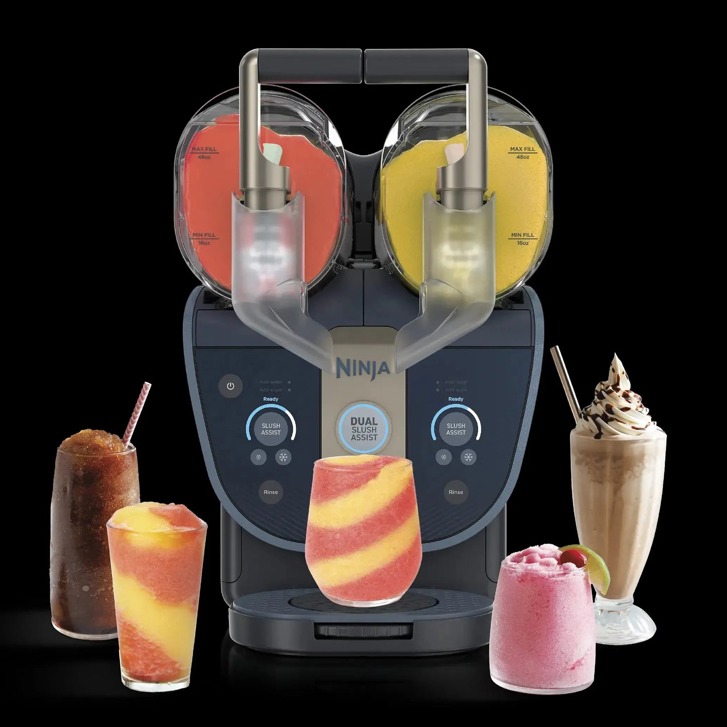 Dual-Flavor Frozen Drink & Slushie Machine