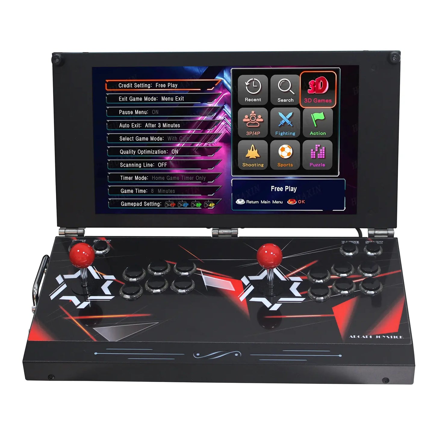 9800 in 1 Hand-held Portable Arcade Game Console