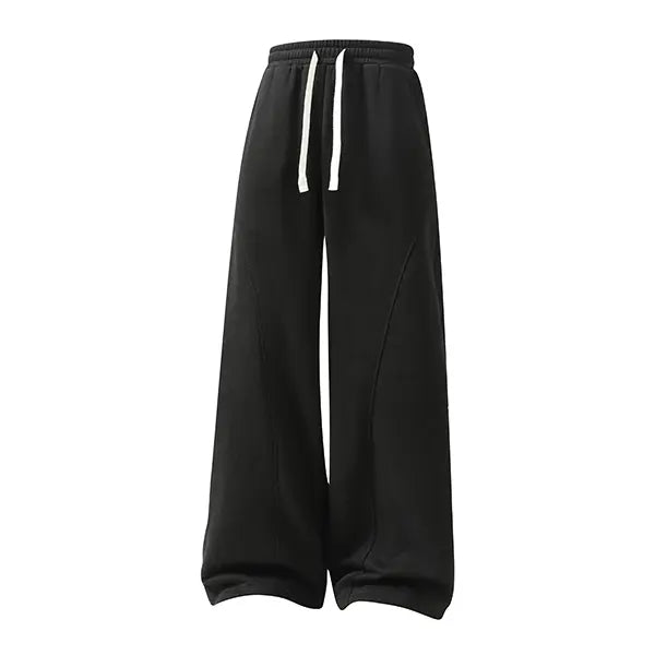 Men's Fleece Thermal Lined Sweatpants - Oversize Comfort