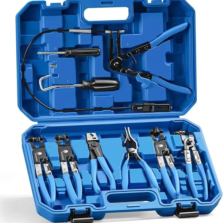 9PCS Hose Clamp Pliers Set for Automotive and Water Hoses