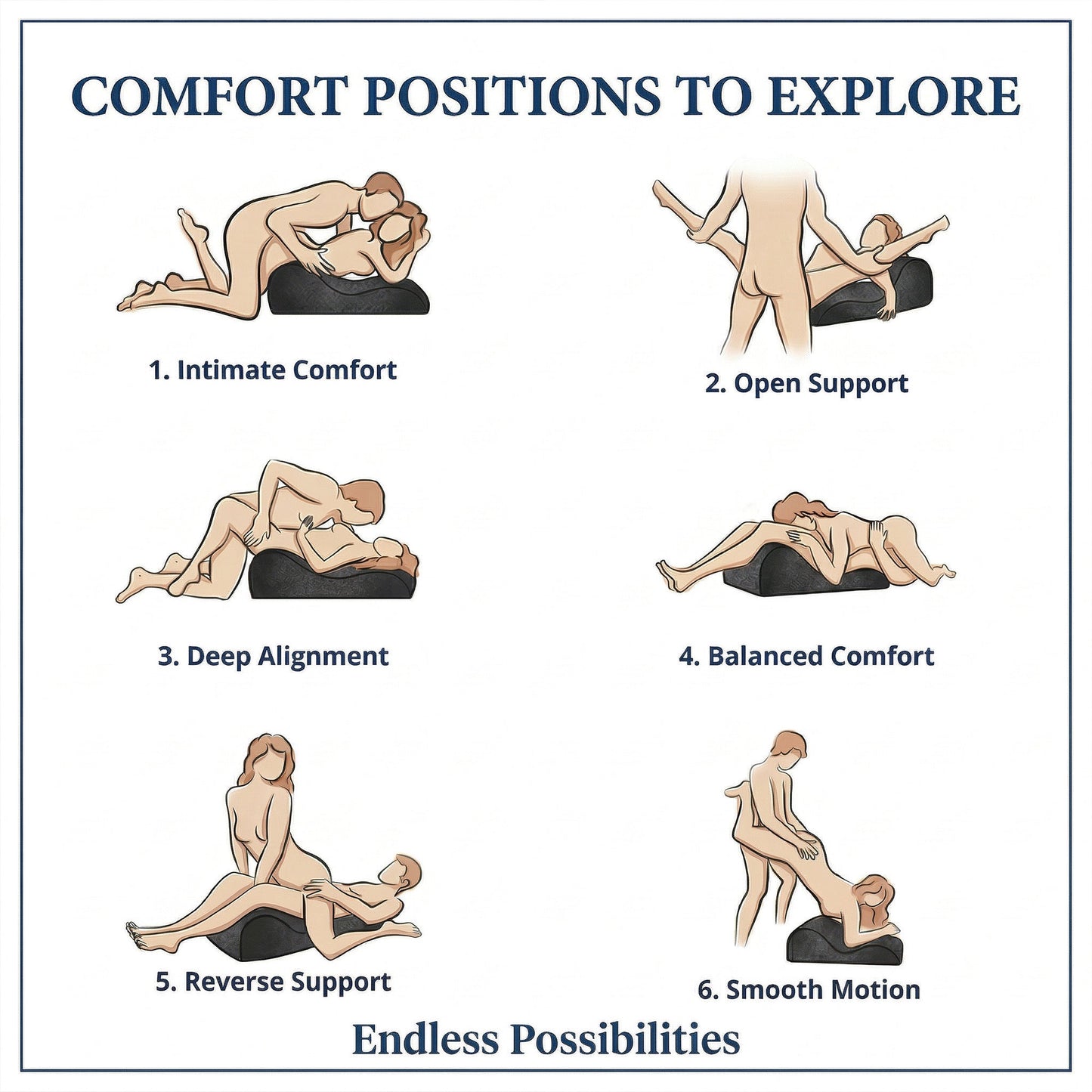 Intimacy Support Pillow – Comfort for Every Position