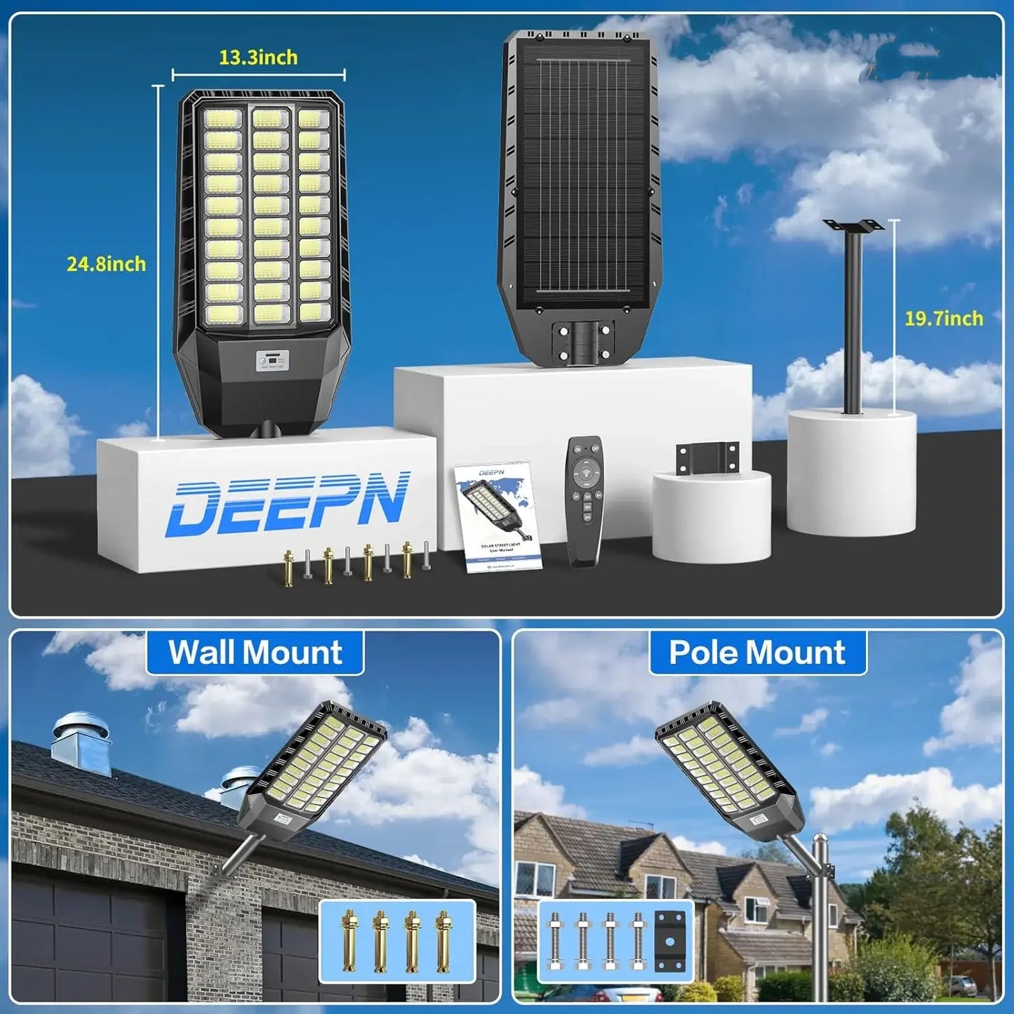 Ultra Bright Solar Led Street Light System