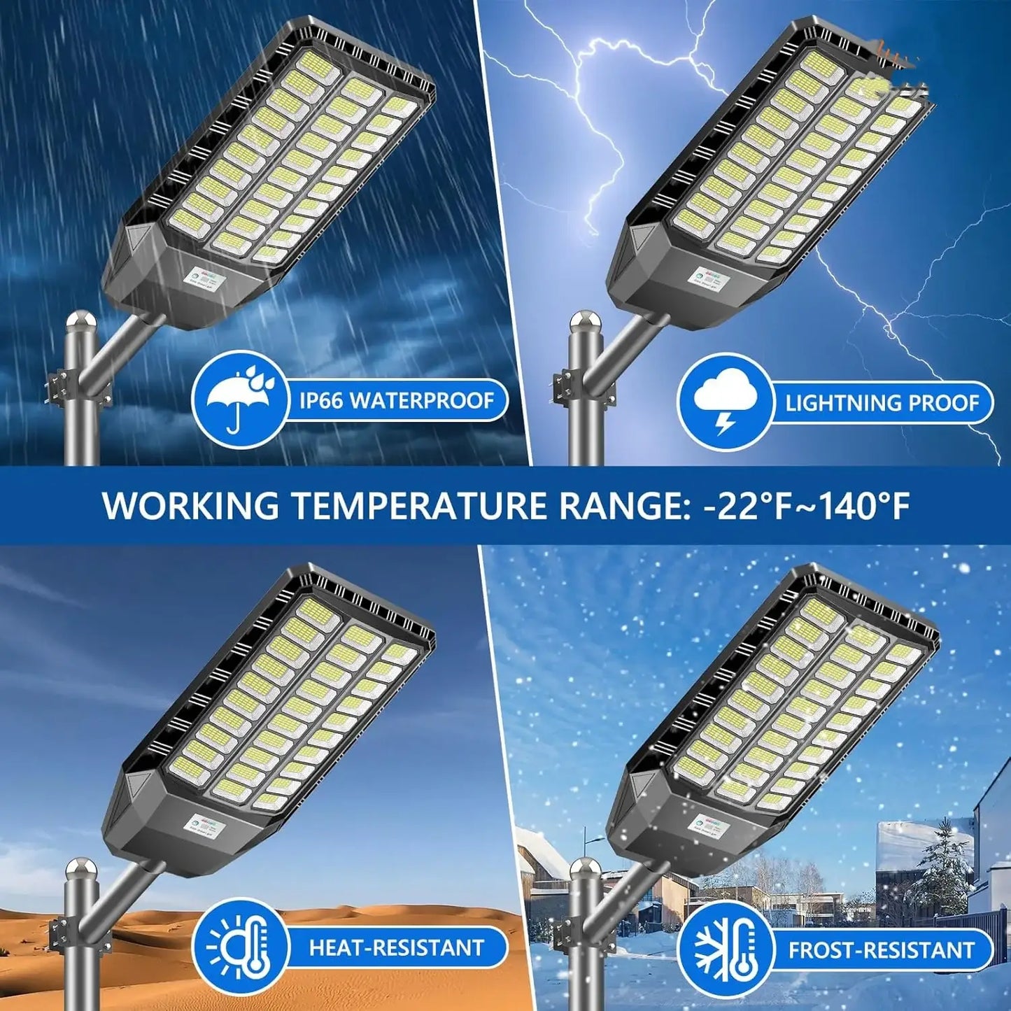 Ultra Bright Solar Led Street Light System