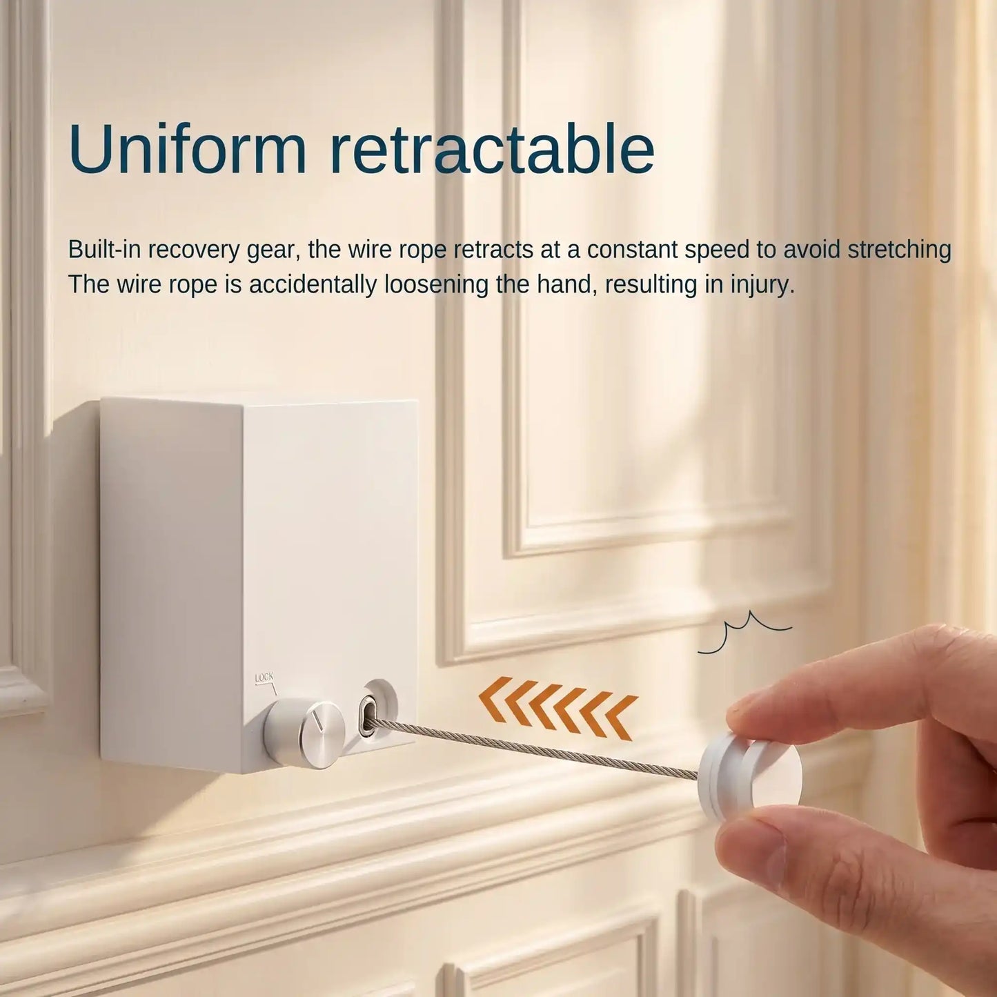 Nestline — 9 meters of drying space that disappears