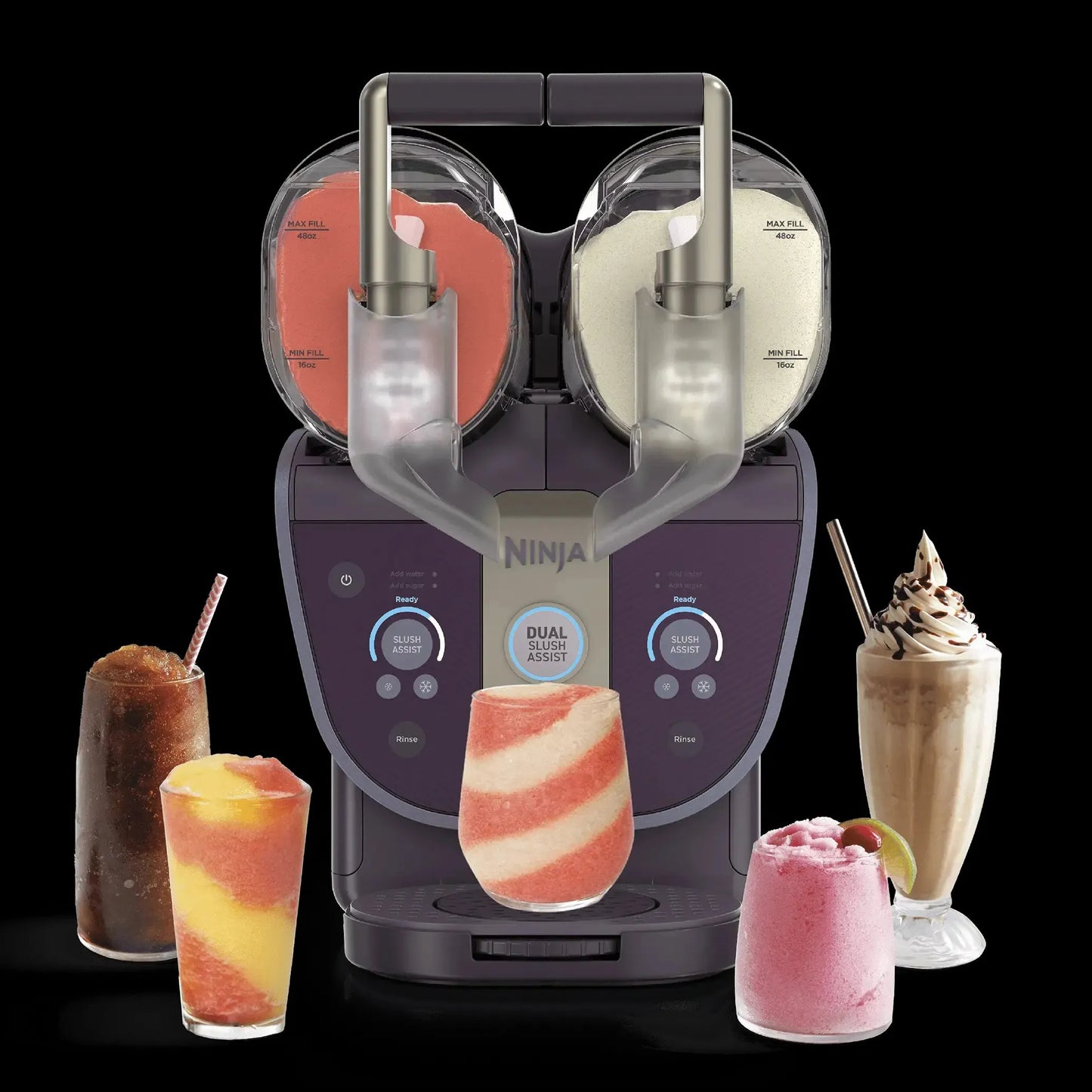 Dual-Flavor Frozen Drink & Slushie Machine