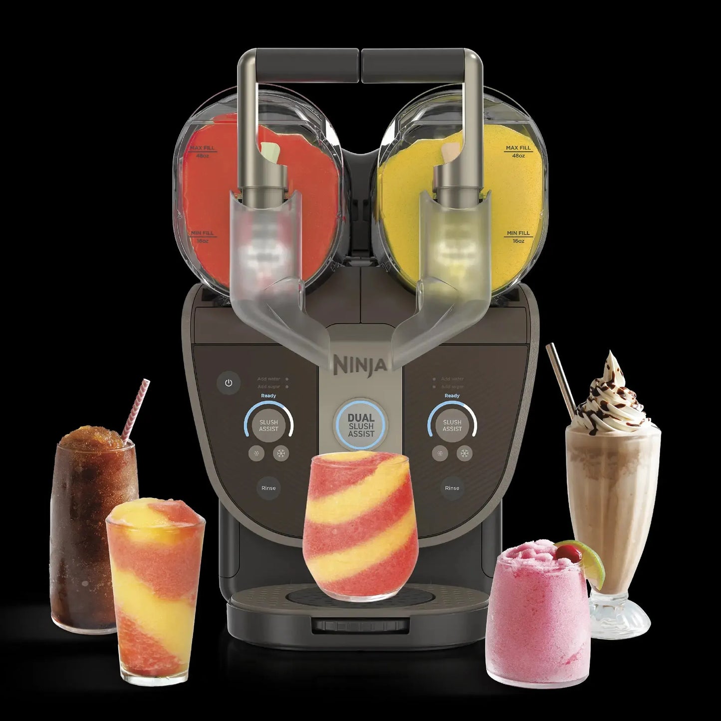 Dual-Flavor Frozen Drink & Slushie Machine