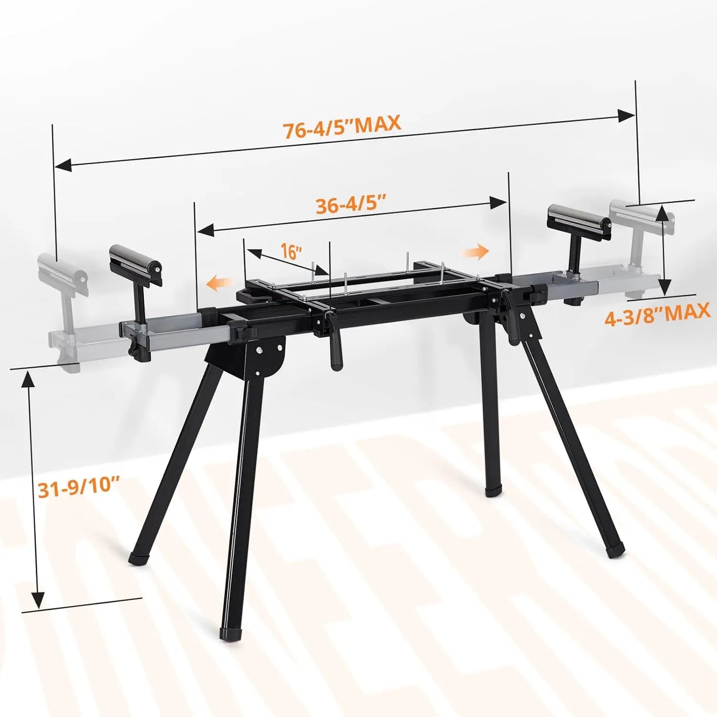 GARVEE 440 Lbs Miter Saw Stand - Portable & Universal