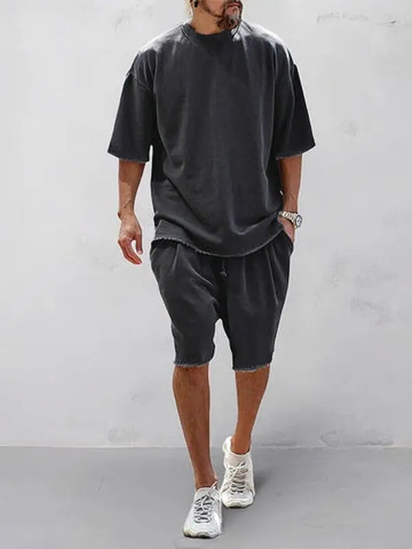 COOFANDY Casual Loose Fit Sports Sets Sweat Suit